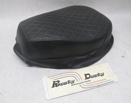 Vintage Motorcycle Boss Custom Diamond Stitched Solo Seat Vintage Y-2A
