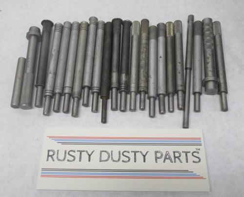 Large Mixed Lot of Harley Davidson Machinist Machining Valve Guide Dri