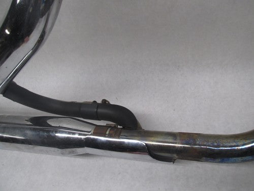 Harley Davidson Softail Rinehart Chrome Scalloped Exhaust System Assem