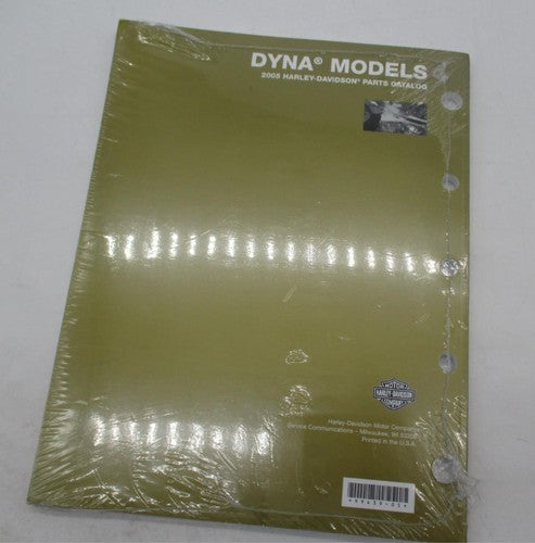 Harley Davidson Official Factory 2005 Dyna Models Parts Catalog 99439-