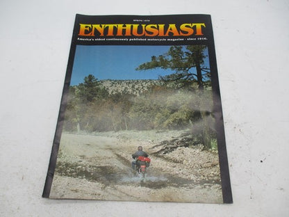 Harley Davidson Enthusiast Motorcycle Magazine Spring 1979