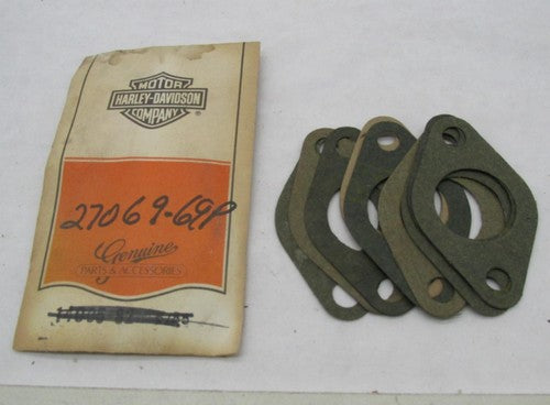 Lot of 9 Harley-Davidson Genuine NOS Aermacchi Intake Manifold Gaskets