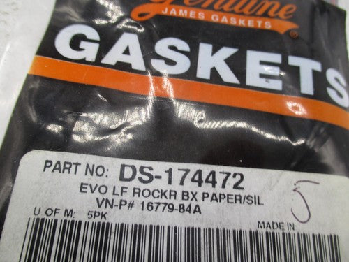 Lot of 9 Harley James Gaskets Genuine Left Rocker Cover Box Gaskets 16