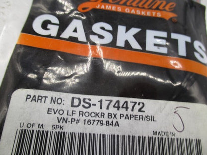 Lot of 9 Harley James Gaskets Genuine Left Rocker Cover Box Gaskets 16
