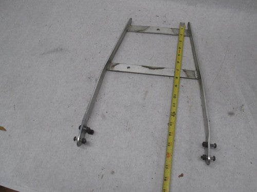 Vintage BMW Airhead Motorcycle Aluminum Rear Luggage Rack Mount Bracke