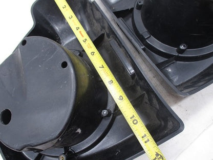 Pair of Harley Davidson Custom Chopper 6.75" Black Speaker Housings