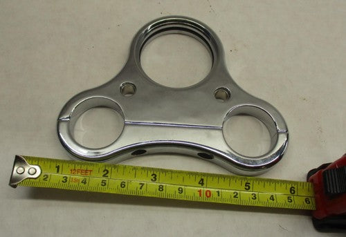 Harley Davidson Chrome Gauge Brace Clamp