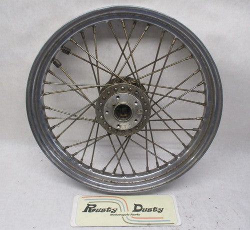 Harley Davidson Genuine 19x2.5" Chrome 40 Spoke Front Wheel 43001-79