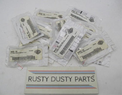 Lot of 14 Harley Davidson Genuine NOS Wheel Weights Flame 1/4 Kit 9560
