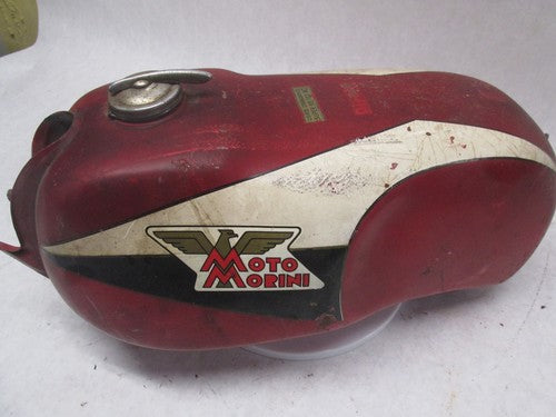 Original Paint 1962 Moto Morini Corsarino 50cc Gas Fuel Petrol Tank Ve