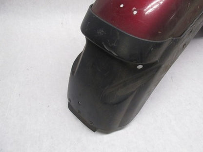 Harley Davidson Genuine Shovelhead Maroon 7" Rear Fender w/ Guide 97 L