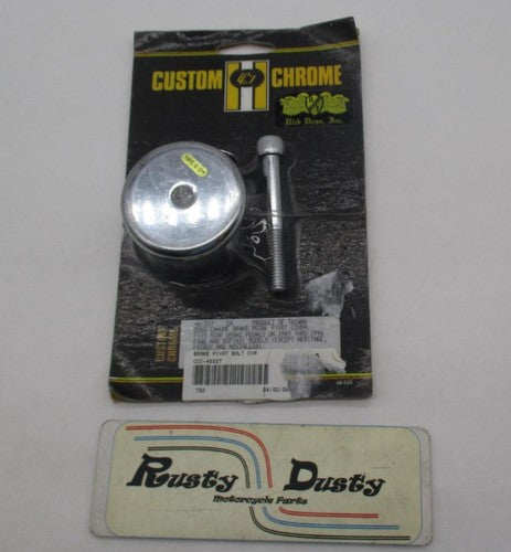 Harley Davidson Custom Chrome Doss Softail Brake Pedal Pivot Cover 46-