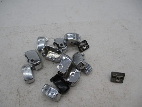 Mixed Lot of Harley Davidson Chrome and Black Handlebar Switch Buttons