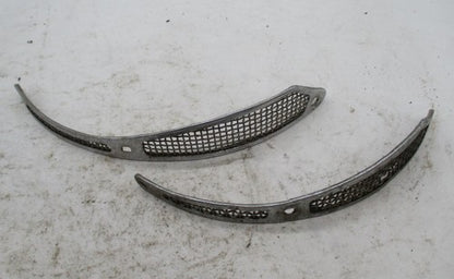 Pair of BSA Triumph Air Scoops Gauze Leading Shoe Brake Plate 37-3444