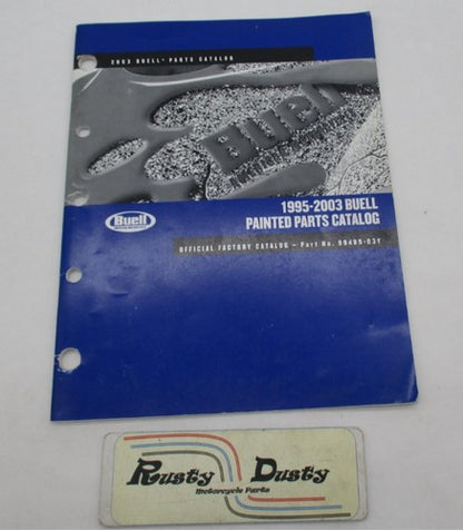 Harley Davidson Official Factory 1995-2003 Buell Painted Parts Catalog