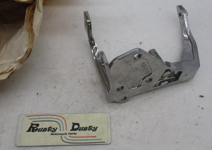 Harley Davidson Genuine NOS Chrome Brake Floorboard Bracket 42331-00B