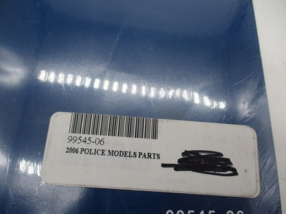 Harley Davidson Official Factory 2006 FLT Police Models Parts Catalog