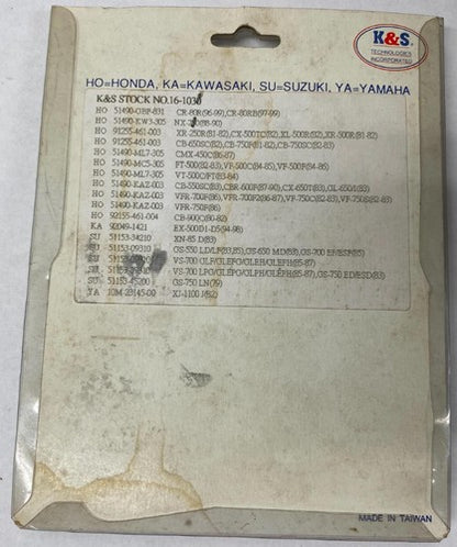 K&S Fork Seals 37x50x11 KS1030 16-1030