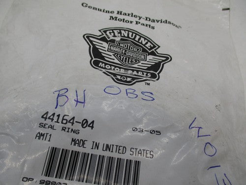 Harley Davidson Genuine NOS Seal Ring 44164-04