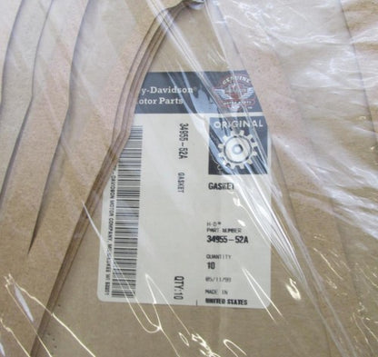 Lot of 12 Harley Davidson Genuine NOS Primary Chain Cover Gaskets 3495