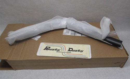Harley Davidson Genuine NOS Black Exhaust Header Front Heat Shield 654