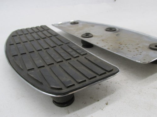Pair of Harley Davidson Floorboard Floor Foot Pad Base Plates Inserts