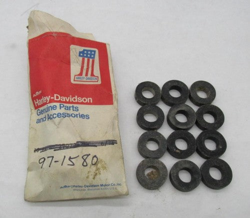 Lot of 12 Triumph NOS T100 T120 T140 Handlebar Rubber Grommet Washers