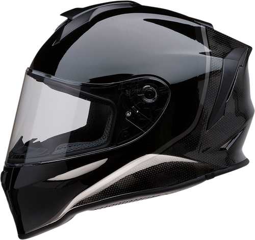 Z1R Youth Warrant Kuda Helmet Gloss Black Medium 0102-0246