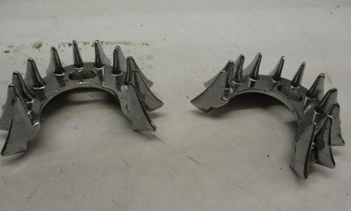 Set of Honda CB 750 Exhaust Header Heat Sinks Flange Clamps