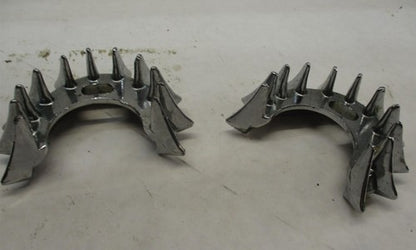 Set of Honda CB 750 Exhaust Header Heat Sinks Flange Clamps