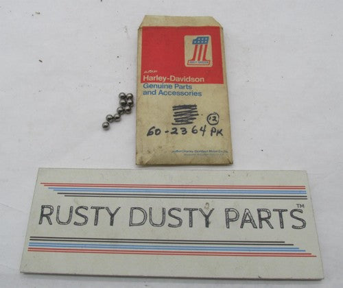 Lot of 9 Triumph BSA Ball Bearings 1/4" Kick Start Steering 60-2364 S7