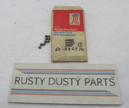 Lot of 9 Triumph BSA Ball Bearings 1/4" Kick Start Steering 60-2364 S7