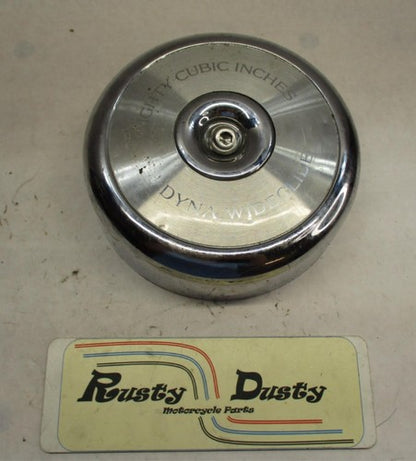 Harley Davidson Dyna Wide Glide 80 Eighty Cubic Inch Chrome Air Cleane