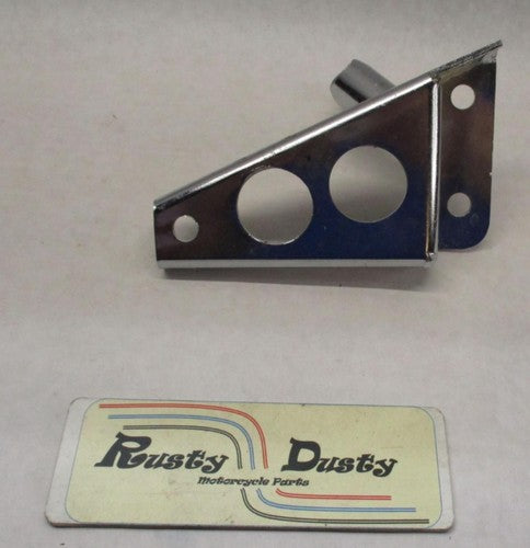 Harley Davidson NOS Shovelhead Adjustable Foot Peg Bracket Chrome 5269