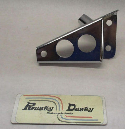 Harley Davidson NOS Shovelhead Adjustable Foot Peg Bracket Chrome 5269