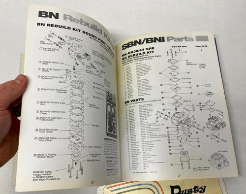 Mikuni Carb Carburetors Products Catalog Brochure 2003