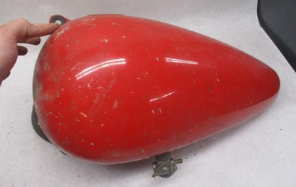 Harley Davidson Shovelhead Softail 5 Gallon Split Bob Red Gas Fuel Tan