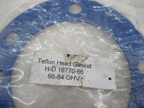 Harley Davidson Blue Teflon Head Gasket 16770-66 68-84 OHV