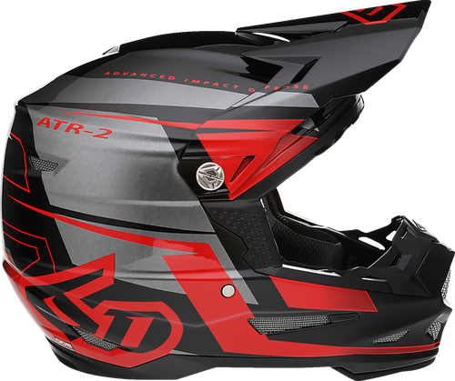 6D HELMETS ATR-2 Mach Helmet Red/Gray/Black Large 123327