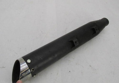Harley Davidson Touring Cobra Exhaust Black Slash Cut Muffler