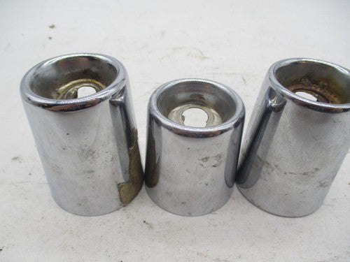 Mixed lot of 3 Harley Davidson Chrome Shock Tower Stud Covers Caps Mul