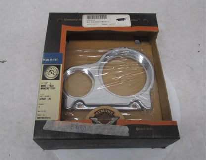 Harley Davidson Genuine NOS Chrome Top Mini Tach Bracket Top 1, 1.5" 6
