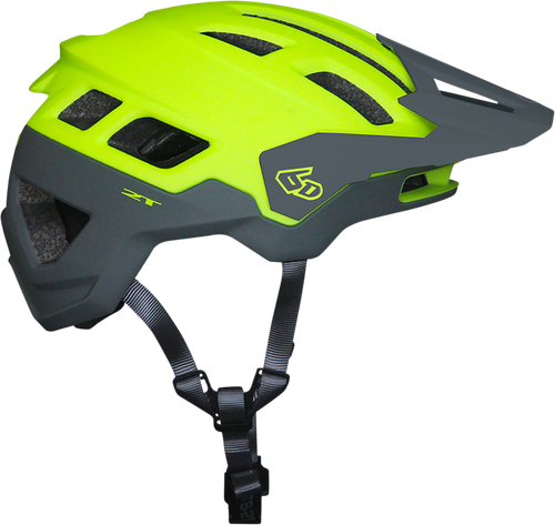 6D HELMETS ATB-2T Ascent Helmet Neon Yellow/Gray Matte M/L 23-0046