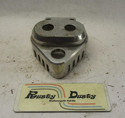 Harley Davidson Aluminum Slotted Handlebar Riser Mount Cover Custom El