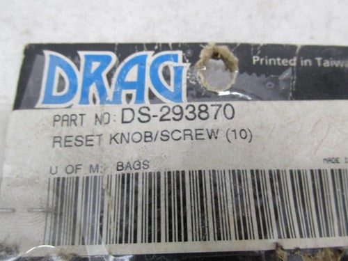 Lot of 4 Harley Davidson Drag Specialties Reset Knob Screw DS-293870