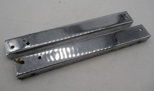 Harley Shovelhead Chrome Fender Strut Covers 11-3/8"x1-3/8" Luggage Ra