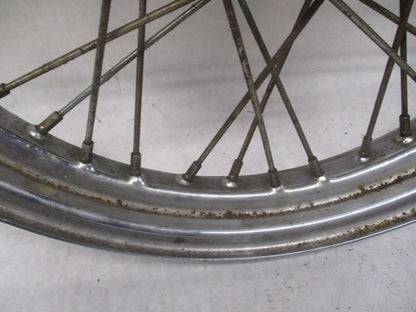Harley Davidson Genuine 19x2.5" Chrome 40 Spoke Front Wheel 43001-79