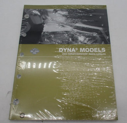 Harley Davidson Official Factory 2005 Dyna Models Parts Catalog 99439-