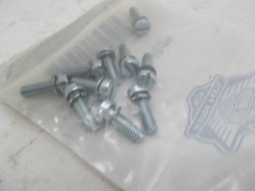 Pack of 10 Harley Davidson Genuine NOS Starter Motor Cover Screws 3158