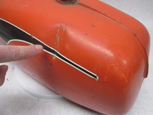 Original Paint 1971 Triumph 250 T25T Trailblazer T470 Gas Tank & Front